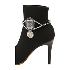 Cavigliera donna argento