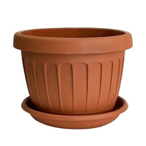 Bama vaso terra tondo - vaso, cm