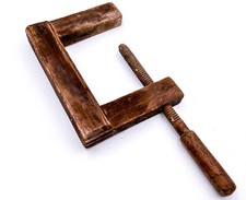 Antico Holzschraubzwinge Morsa
