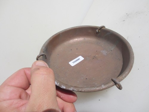Victorian copper scale pan - victorian,