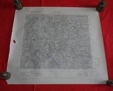 Rara Carta mappa Tricarico