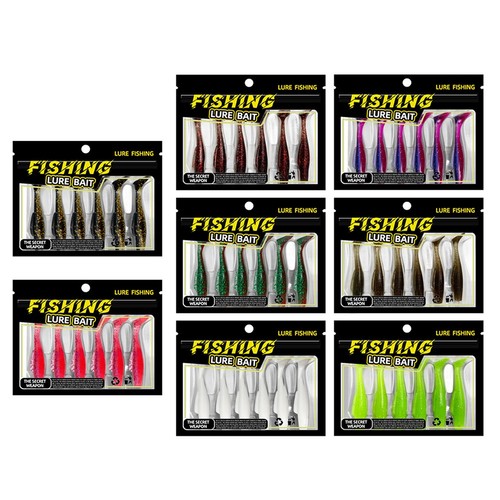 Tail soft bait holographic - t-tail,