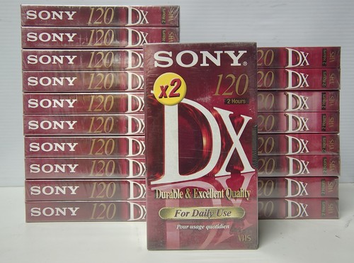 Videocassette vhs sony dx - videocassette,