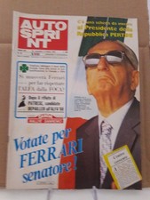 Rivista AUTOSPRINT n. 39 del 1979 con scheda IO VOTO PER FERRARI  NV