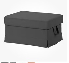 IKEA EKTORP Copertura per poggiapiedi, grigio Hallarp, 205.035.66