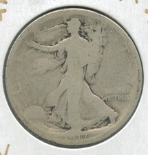 1917-D Rev Argento Passeggio