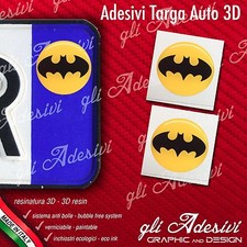 2 Adesivi Stickers bollino 3D