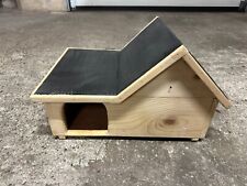 Casetta XL per riccio o roditori per esterno o interno. Fatta a mano