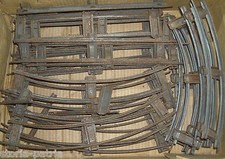 GIOCHI D'EPOCA_FERROVIE_TRENI_BINARI DA COLLEZIONE_UTILI PER PLASTICI FERROVIARI