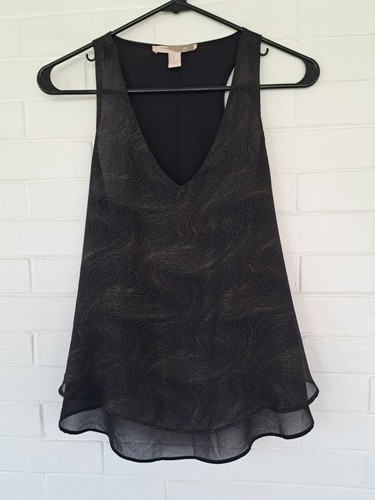 Xxi canotta donna chiffon nero - chiffon,