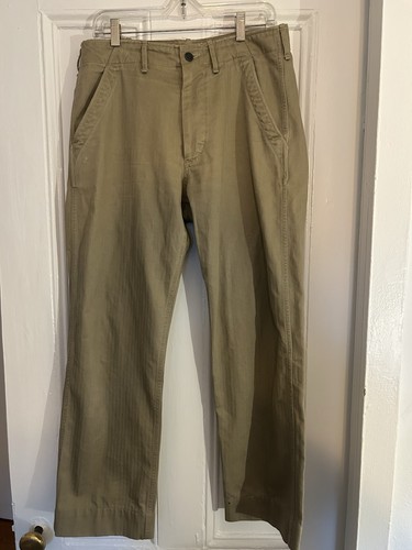 Pantaloni buck mason kaki tan - pantaloni,