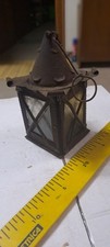 Antica Lanterna Da Giardino Con Vetri E Bruciatore