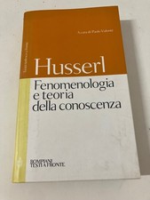 FENOMENOLOGIA E TEORIA DELLA
