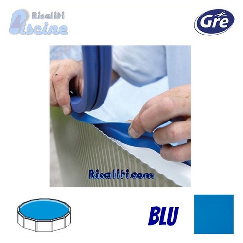 Liner blu ricambio piscine - blu,