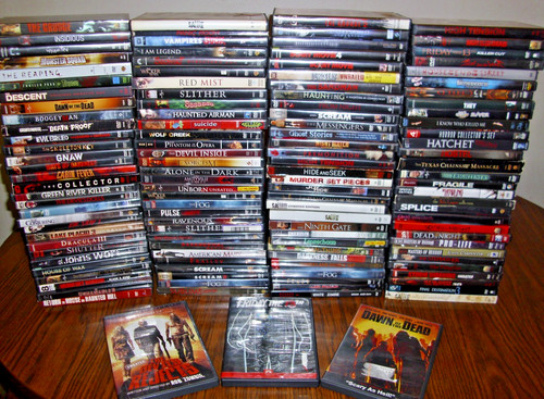 Horror movie dvd lot - horror, pick