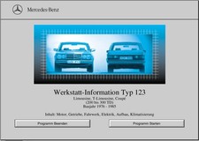 Mercedes Benz W123 manuale