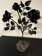 Vintage Hand Forged Iron Rose