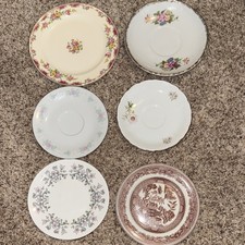Lotto 6 piattini vintage Cina
