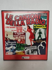 LE CANZONI DELLA RADIO successi italiani anni '30 '40 cofanetto 10 musicassette
