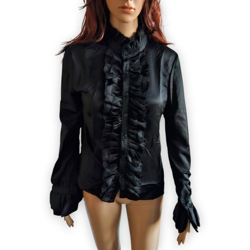 Camicia balze camicetta - a,