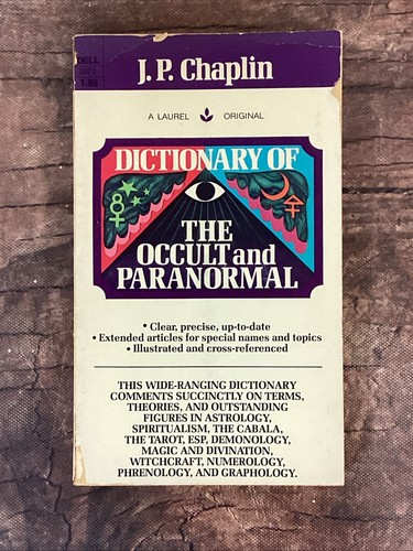 Dictionary the occult and - of,