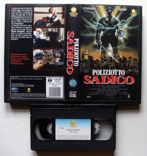 Vhs poliziotto sadico - vhs,