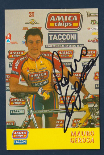 Cyclisme carte cycliste mauro - cyclisme,