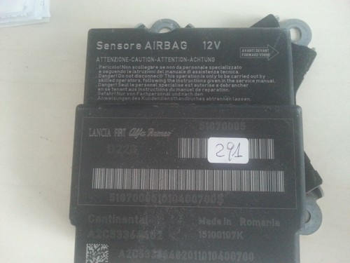 Fiat 500 centralinaa airbag - centralinaa,