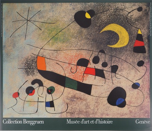 Joan miro femme abstraite - :,