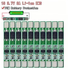 10x 1S 3.7V 3A Li-ion Litio