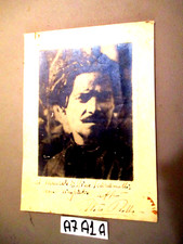 FASCISMO FOTO DI ITALO BALBO CM  24X32 CON DEDICA E AUTOGRAFO ORIGINALE  (A7A1A)