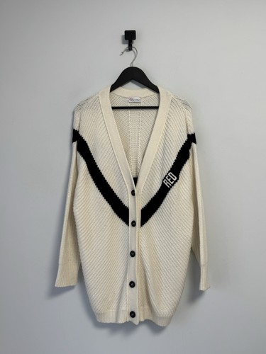 Cardigan maglione donna rosso