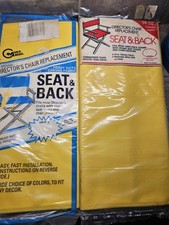 Sedia direttrice gialla