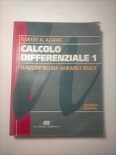 Robert Adams - Calcolo Differenziale 1 - Seconda Ed. - 1999 - Casa Editrice...