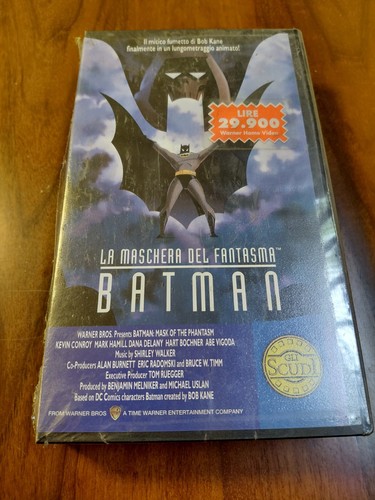 Vhs batman maschera del - batman,
