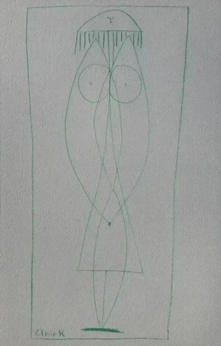 Pablo picasso donna di - donna,