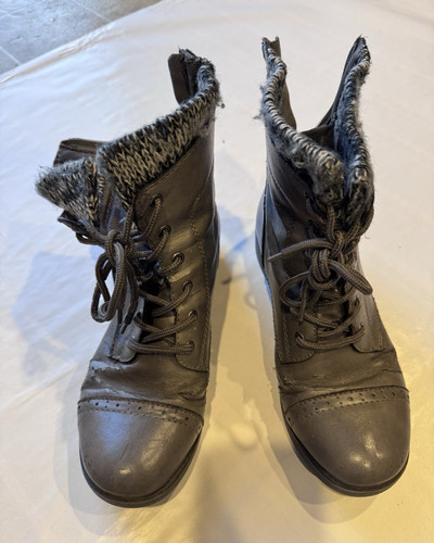 Stivali donna foderati con - , zip