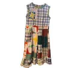 Maxi abito midi upcycled L art