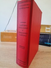 Calonghi-Badellino Edizione Minore, Dizionario Latino-Italiano 1968 d230
