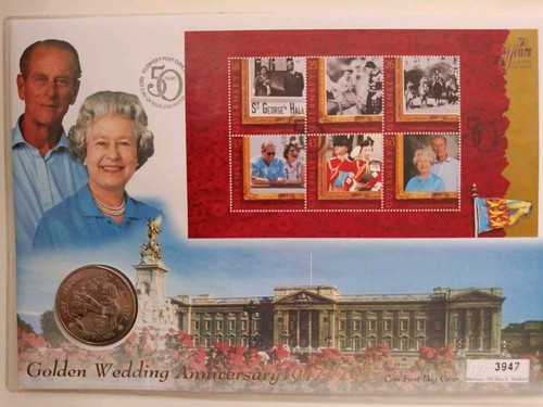 Guernsey pnc coin cover - guernsey,