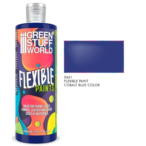Colore flessibile blu - , cobalto-