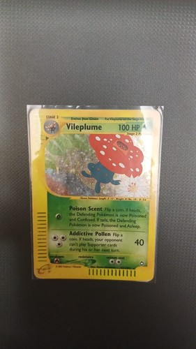 Lotto carte pokemon vileplume - carte,