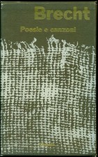 BRECHT, Bertolt  - Poesie e