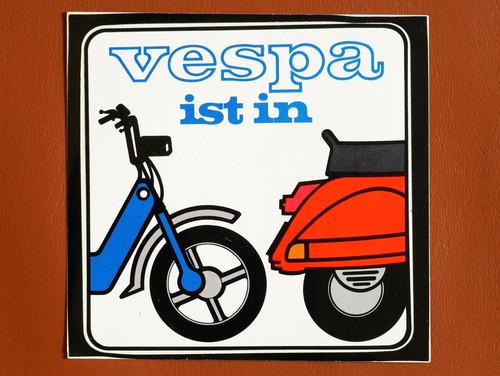Adesivo vespa ciclomotore ciao - adesivo,