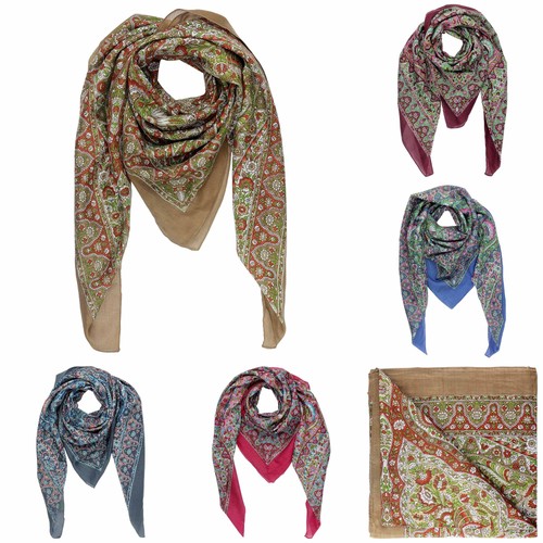 Panno cotone fiori - , ventaglio