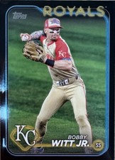 2024 Topps Update #ASG-39 Bobby Witt Jr. All Star Game Black Parallel #/299
