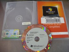 MS Microsoft Windows 7 Ultimate 64 bit x64 DVD completo inglese =NUOVO=