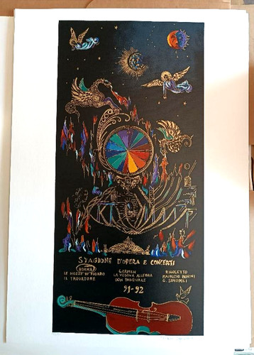 Litografia tonio specchia - litografia,