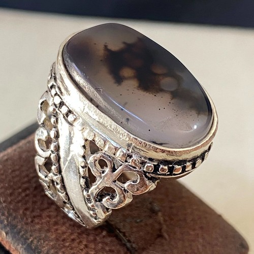 Anello uomo argento - in,