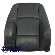 BMW E92 Dossier Siège Avant Droit M Sport En Cuir Contrastant Noir Et Bleu